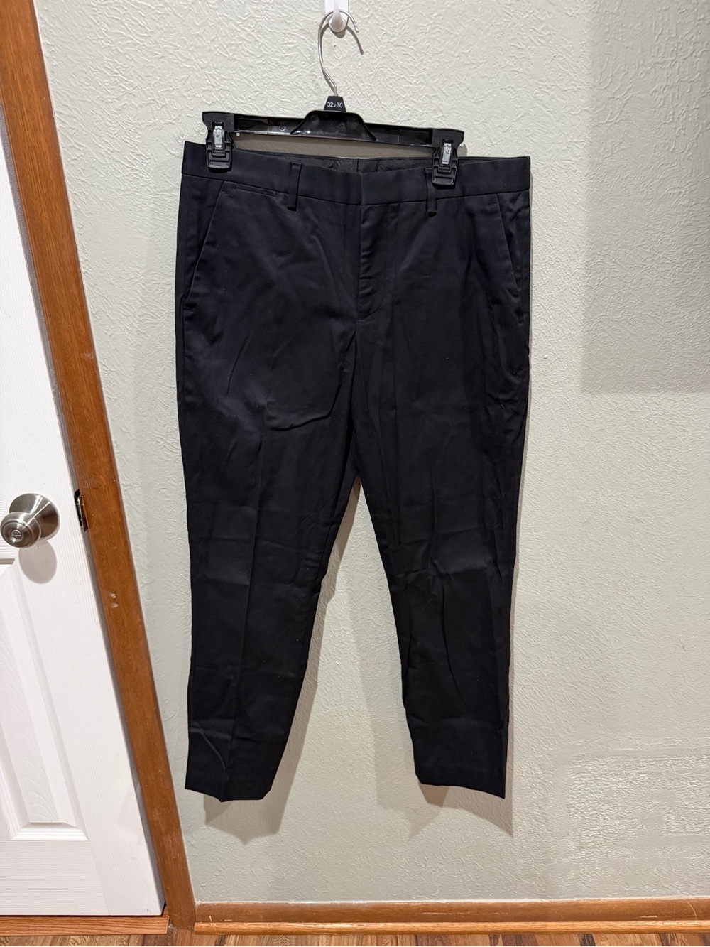 Express Black Photographer Men's Dress Pants - Slim Tailored Look 30x30 EUC